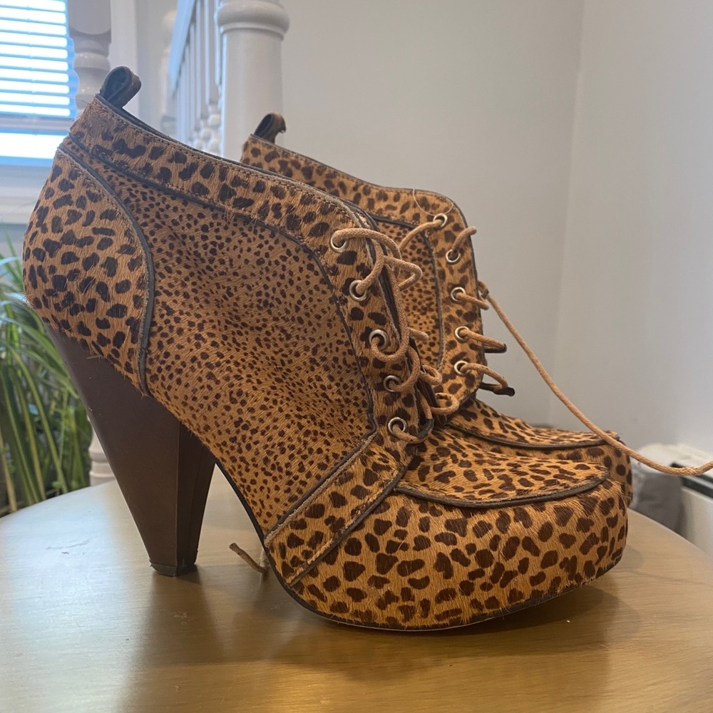 Cheetah Booties